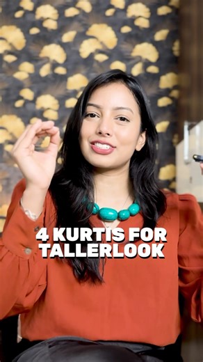 4 Kurtis For Short Girls! ♥️✨ #petitefashion #styling #fashioninfluencer