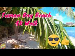 Tumon Bay Beach, Guam 4K Walk - Summer 2021 [Vlog Pilot Episode]