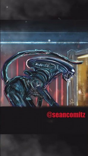 Alien Earth art 👽 #Xenomorph #comicbookart #illustration #drawing