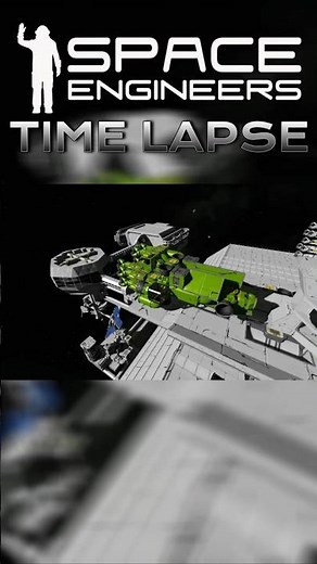 🛰️Redesigning The Cargo Ship - Building A Space Station | Space Engineers Time Lapse PT. 7