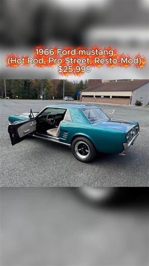 1966 Ford mustang (Hot Rod, Pro Street, Resto-Mod)