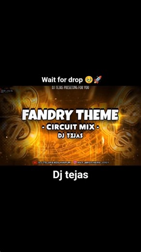 FANDRY THEME CIRCUIT MIX DJ TEJAS 2026 #music #marathidj #viral