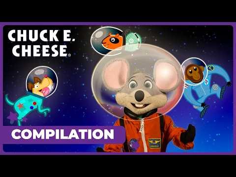 🪐Fun Space Facts With Chuck E. Cheese! +More!🚀🛰️☄️ | Fun Learning Videos for Kids