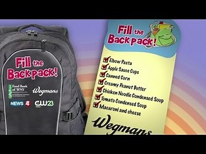 Fill the Backpack program benefits students in WNY