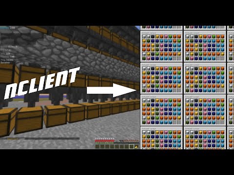 NClient AutoDupe | First minecraft hacked client with AutoDupe | 9b9t