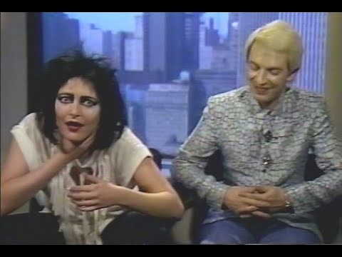 Siouxsie and the Banshees - 1984 MTV Interview (unedited)