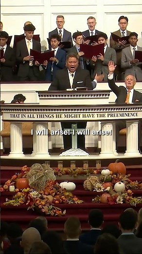 I Will Arise - Bro. Martinez and NVBC choir. Watch the full video on our channel#shorts #gospelmusic