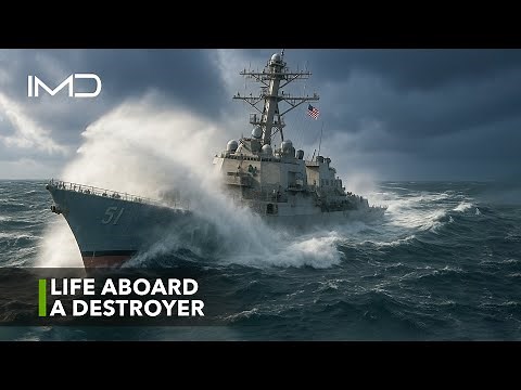 What Daily Life Is Like Aboard a U.S. Navy Destroyer