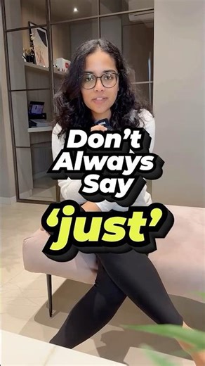 Don't Always Say 'JUST' - Use These Better Alternative Words | Basic To Advanced English Speaking
