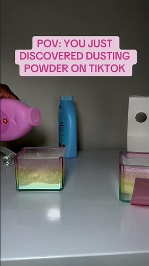 Making My First Dusting Body Powder 🫧 #dustingpowdertutorial #dustingpowder