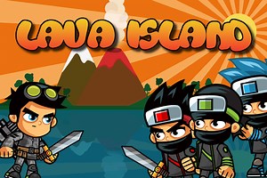 Lava Island: Shooting Action Adventure Platformer - Free Addicting Game ★★★★★
