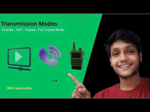 3 Transmission Modes Compared | Simplex, Half-Duplex, Full-Duplex | Computer Networks | Gate