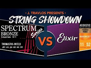 String Showdown: Thomastik-Infeld Spectrum vs Elixir Nanoweb Phosphor Bronze Acoustic Guitar Strings