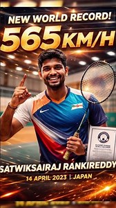 Badminton Smash hit reaches 565 km/h speed | #snvtalks