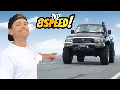 World First ZF8 Swap (1KD LN106 HILUX)