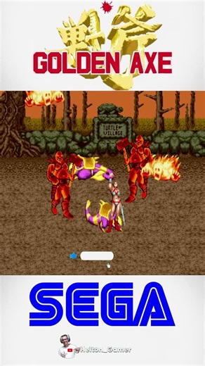 Golden Axe Mega Drive #retrogaming