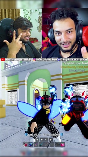 I’ll Give Him EMBER DRAGON If He Guesses My Fruit 😳 (Blox Fruits) ROBLOX