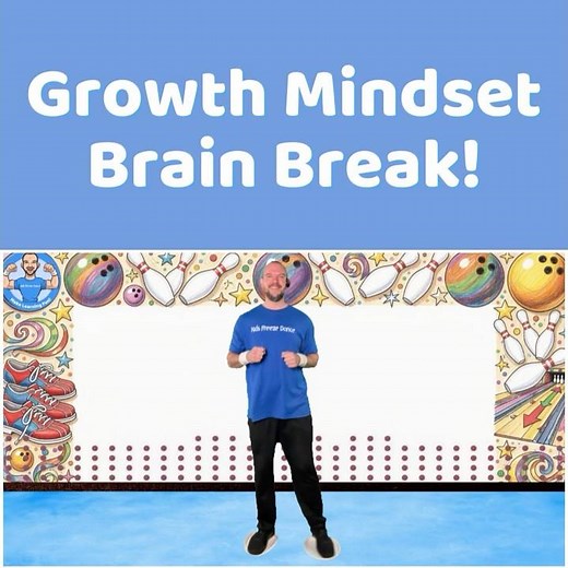 Build a growth mindset with this paper plate skate brain break