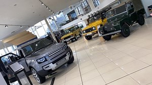 Land Rover dealership previews the new Defender