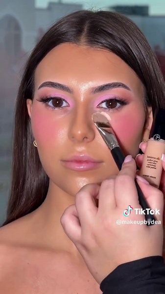 Sultry Pink Makeup Tutorial for Brown Eyes