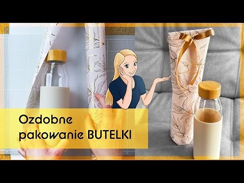 Jak zapakować BUTELKĘ w papier? Pakowanie krok po kroku.