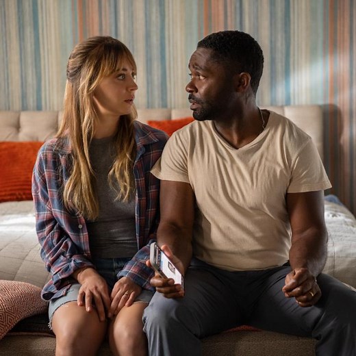 Spice up the marriage? Coming right up. Kaley Cuoco and David Oyelowo star in Role Play – streaming on Prime Video January 12. | Prime Video
