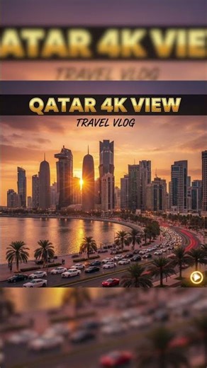 4K Doha Skyline