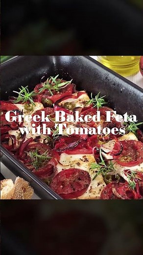 Mouthwatering Greek Baked Feta Recipe!