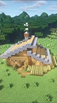 Minecraft Small Oak Survival House #minecraft