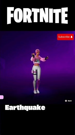 Earthquake Emote Fortnite
