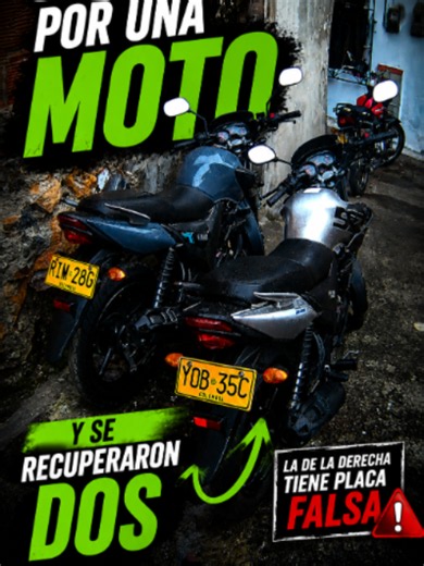 🚨 FUERON POR UNA... Y APARECIERON DOS 🚨 Lo que comenzó como la verificación de una motocicleta terminó revelando algo mucho más interesante. Durante la inspección en el lugar, se encontró una segunda motocicleta que presentaba inconsistencias en su identificación. A simple vista parecía normal, pero al revisar la información registrada, comenzaron a aparecer detalles que no coincidían. Este tipo de hallazgos demuestran la importancia de verificar cada vehículo encontrado durante una recuperaci