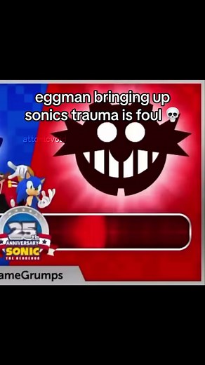 Eggman's Trauma Trigger Warning | Game Grumps Sonic Animated