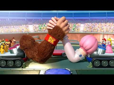 Super Mario Party Jamboree - Ultimate Survival Minigames! Donkey Kong Vs Mario Vs Peach Vs Bowser