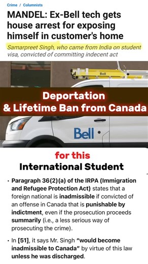 Tushar Goyal | 🚨Samarpreet Singh is Inadmissible Now🇨🇦 #canada #windsor #punjabi #studyvisa #internationalstudents #toronto #brampton #belltech #surrey... | Instagram