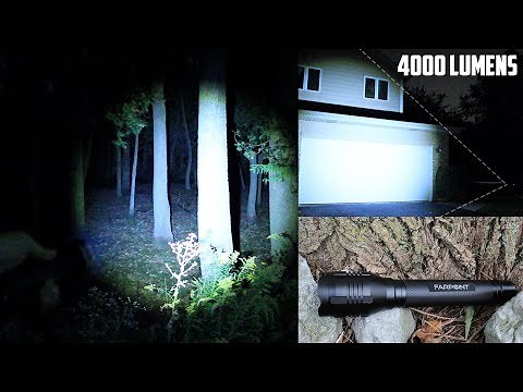 4000 Lumen Tactical Flashlight by Farpoint