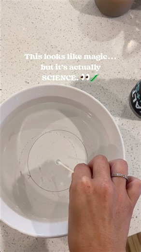 Let’s Make a PERFECT Circle… With Water! 👀🧪