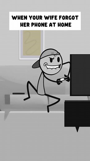 1.2M views · 39K reactions | When your wife forgot her phone at home 藍 #wife #husband #boyfriend #Relationship #marriedlife #tonyanimation #comedyreels #usareels #animationmeme #animationart #funnyvideos #skitscomedy #funnyreels #skits | Tony Animation | Facebook