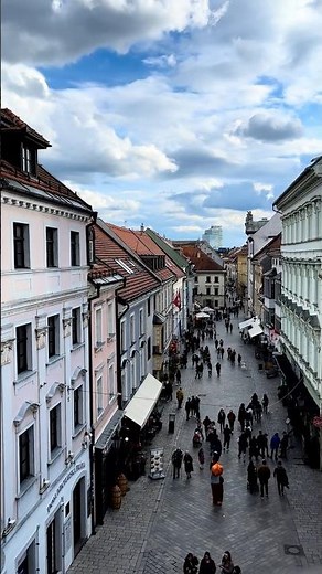 Bratislava Old Town vibes you need to see 😍 #travel #Bratislava #slovakia