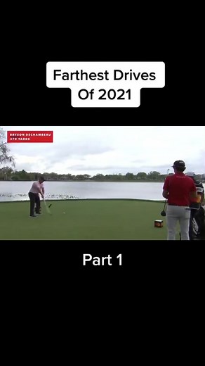 Bryson DeChambeau's Impressive Golf Drives in 2021