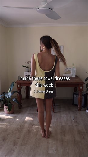 Sustainable Towel Dress Pattern Launching Soon