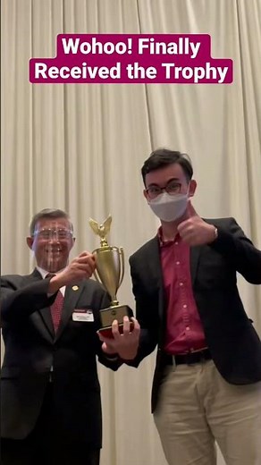 Champion of 2021 Toastmasters District 80 Humorous Speech contest