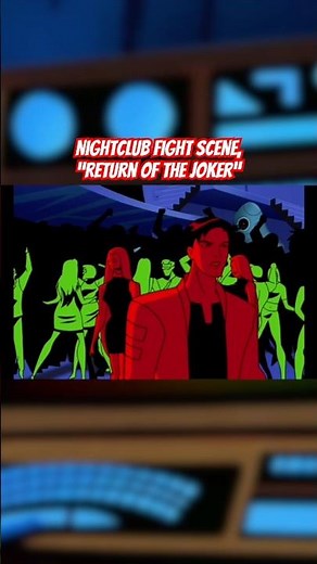 Batman Beyond Return of the Joker nightclub fight scene