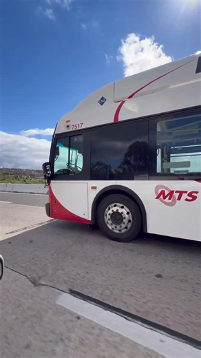 MTS Bus Rolling Through San Diego 🚍
