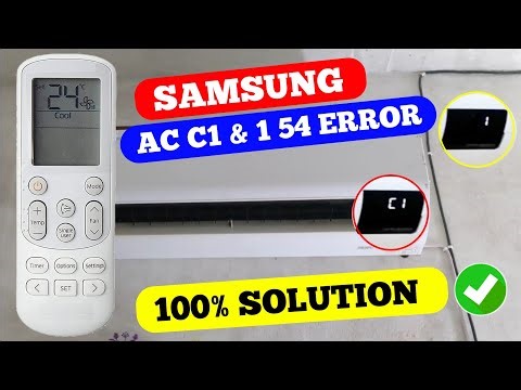 c1 error im samsung ac | c1 54 error in samsung inverter ac | 100% solution