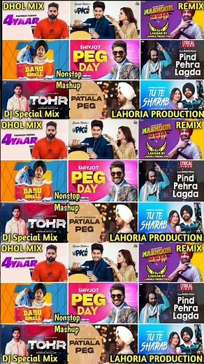 New 2025 Best Punjabi Songs (Dj Remix) Nonstop Mashup Bhangra Ft. Dj Lakhan By Lahoria Production