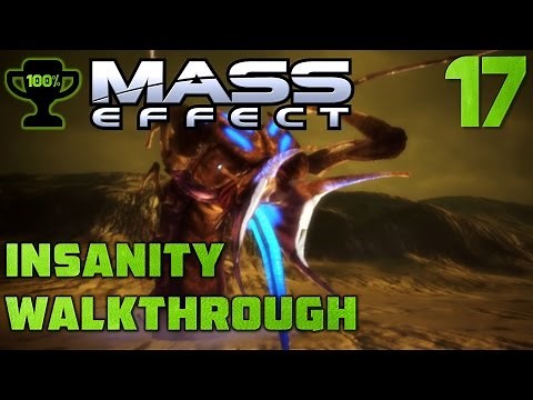 Edolus: Fighting a Thresher Maw - Mass Effect 1 Insanity Walkthrough - Part 17 [100% Completionist]