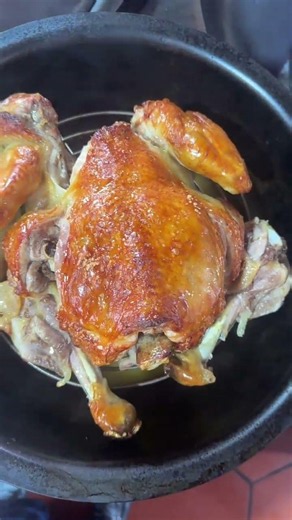 Drunken Immortal Crispy Roasted Chicken