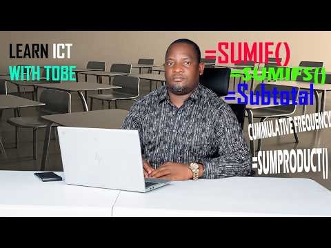 How to use SUMIF, SUMIFS, SUMSQ, SUMPRODUCT, SUBTOTAL| Learn the top 11 summation formulas in excel.