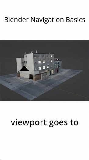 basic navigation in blender