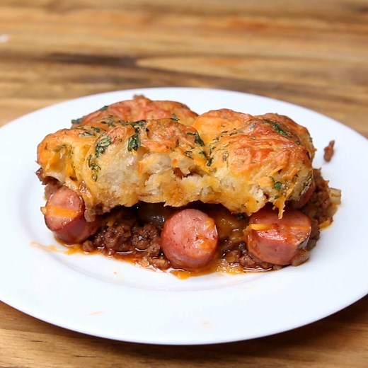 42M views · 774K shares | Chili Cheese Dog Bake Step-by-step...